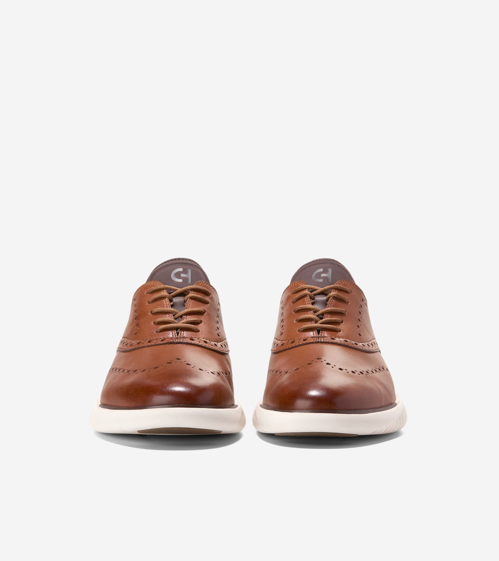 Men's 2 Wingtip Quick-On Oxfords
